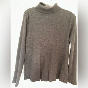 Old Navy 2X Gray Turtleneck Sweater